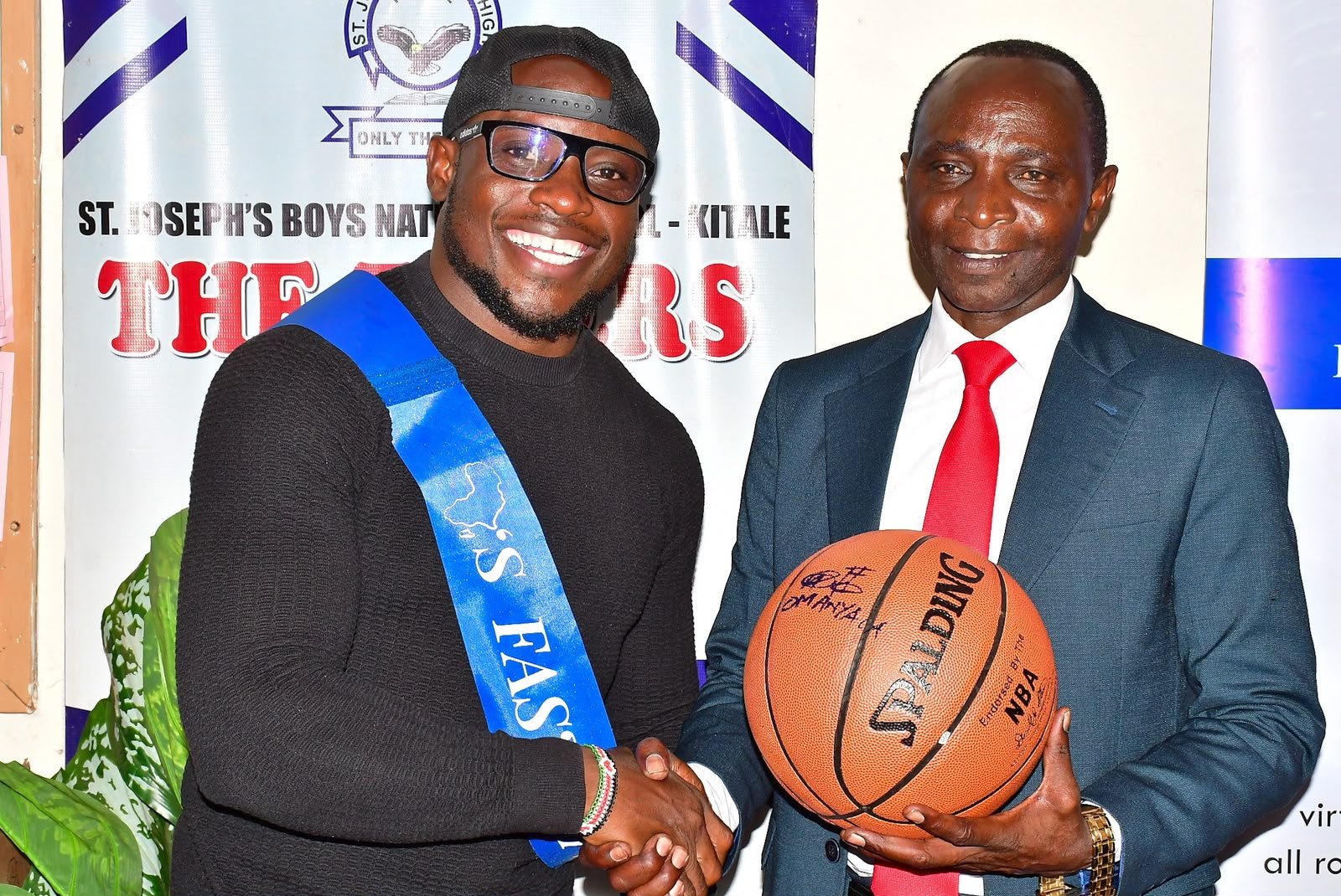 Omanyala Launches New Sprints Club at St Joseph’s Boys Kitale